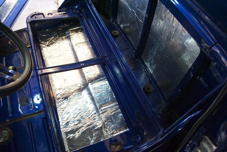 Floor Sound Deadening and Thermal Insulation Kit for 1987-1991 Ford F-150 Custom