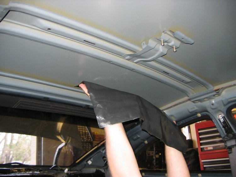 Roof Sound Deadening and Thermal Insulation Kit for 1987-1991 Ford F-150 Custom