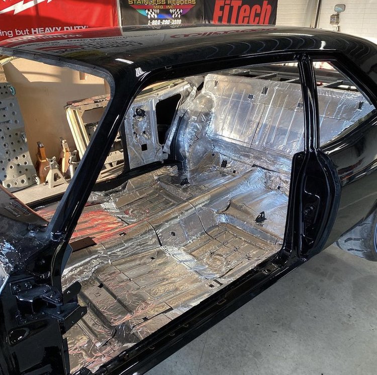 Floor Sound Deadening and Thermal Insulation Kit for 1963-1967 Chevrolet Corvette