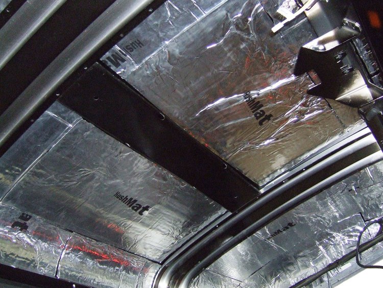 Roof Sound Deadening and Thermal Insulation Kit for 1960-1976 Plymouth Valiant