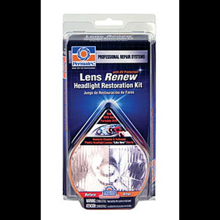 Headlight Restoration Kit Contains lens restoration polish