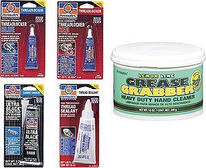 Threadlocker/Sealant Kit Kit includes: Ultra Black Gasket Maker