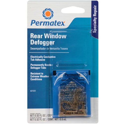 Rear Window Defogger Electrically Conductive Tab Adhesive