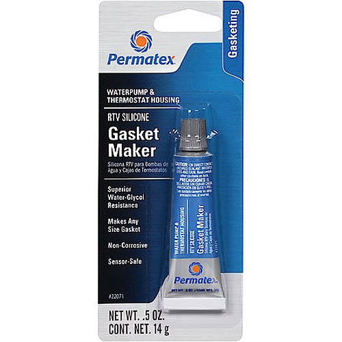 Water Pump RTV Silicone 3oz Tube