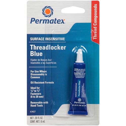 Blue Medium/High Strength Threadlocker