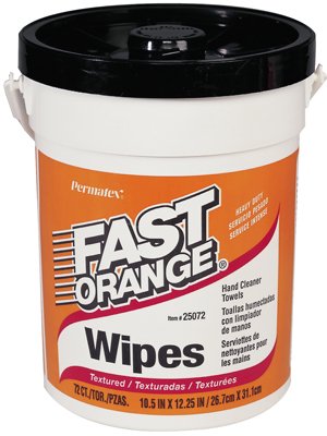 Fast Orange Wipes 72 Count