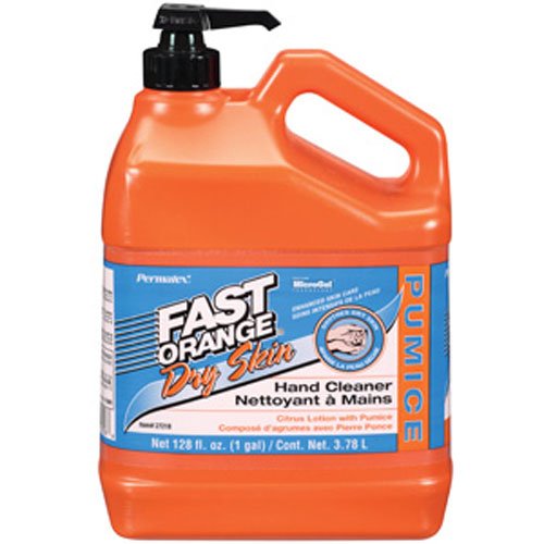 Fast Orange Dry Skin Formula Hand Cleaner 1 Gallon Bottle w/ Pump