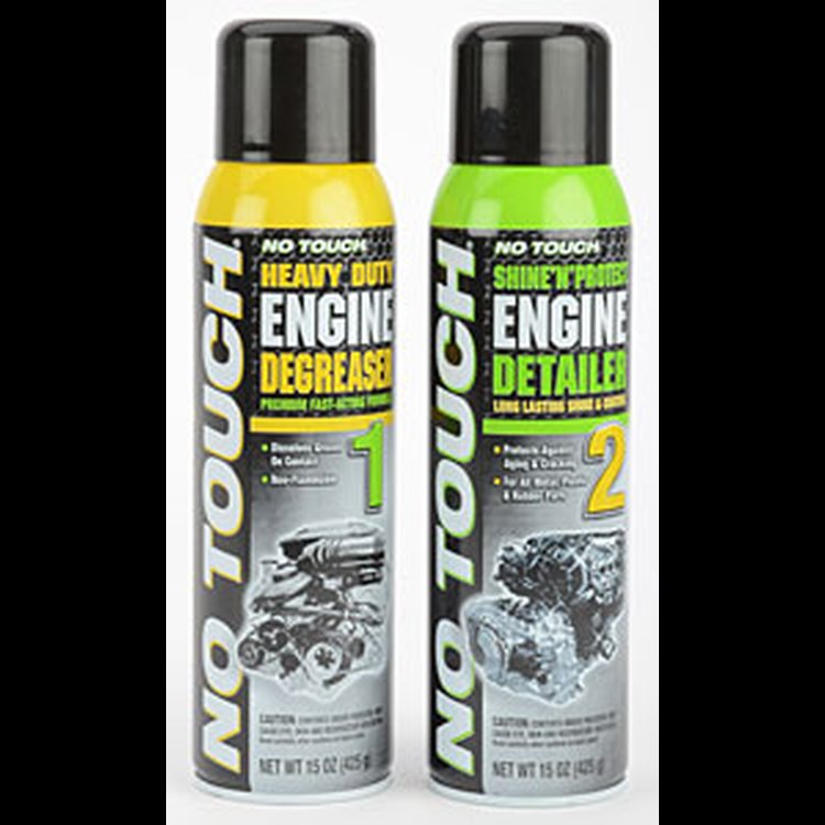 No Touch Engine Detailing Kit 2 Step Process