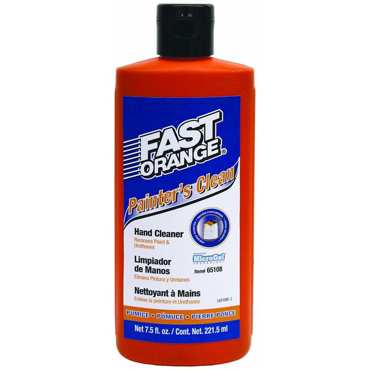Fast Orange Painter's Clean Hand Cleaner 7.5fl oz Bottle