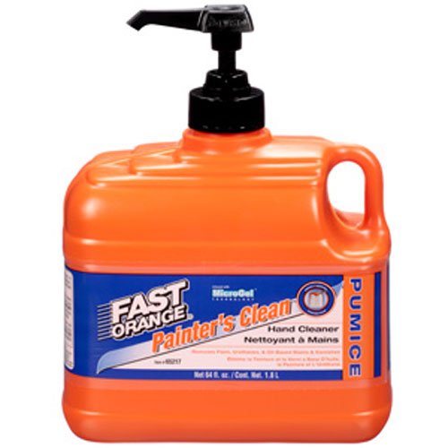 Fast Orange Painter's Clean Hand Cleaner 60fl oz Bottle w/ Pump