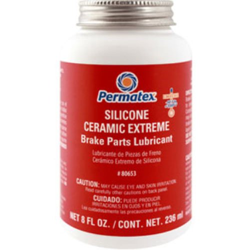Silicone Ceramic Extreme Brake Parts Lubricant 8fl oz Brush-top Bottle
