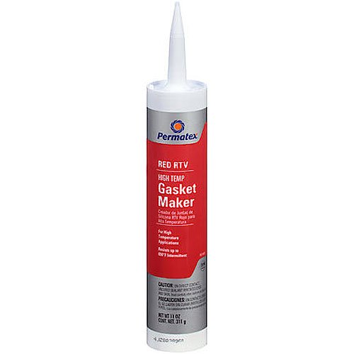 High-Temp Red RTV Silicone Gasket Maker 11oz Cartridge
