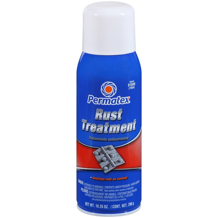 Rust Treatment 16 oz. aerosol can 10.25 oz. net. wt