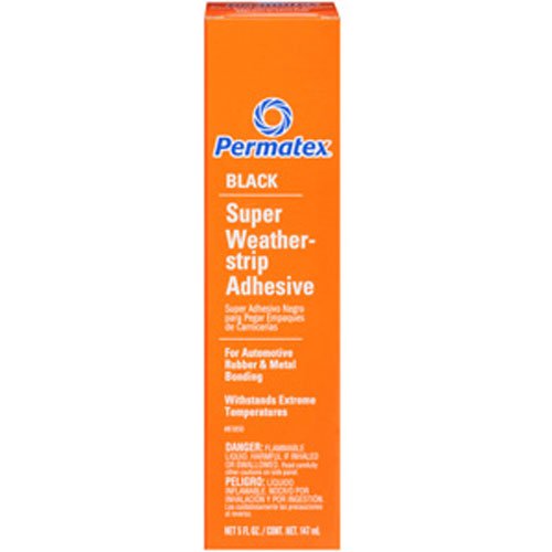 Black Super Weatherstrip Adhesive 5fl oz Tube