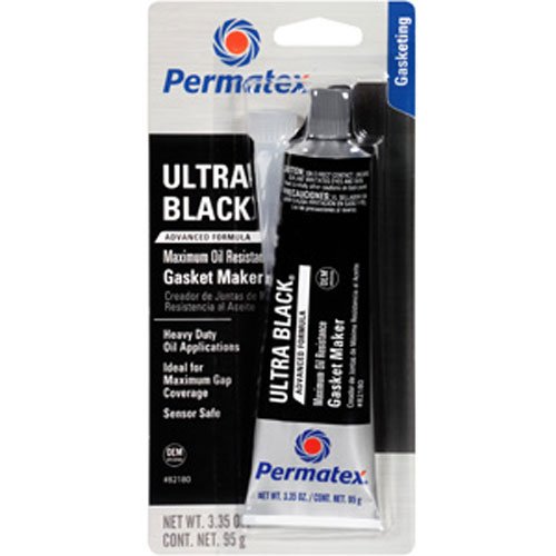 Ultra Black RTV Silicone Gasket Maker 3.35oz Tube