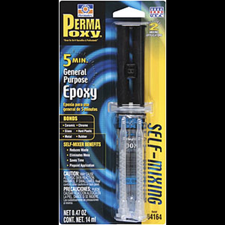 PermaPoxy 5 Minute General Purpose Expoxy 14 ml Syringe