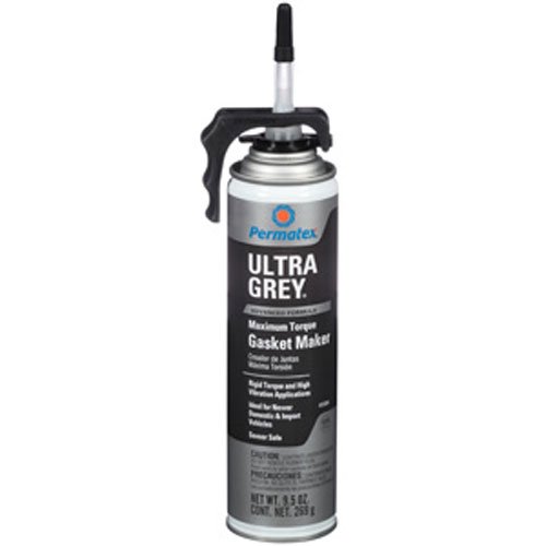 Ultra Grey Rigid High Torque RTV Gasket Maker 9.5oz PowerBead Can