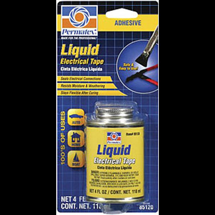 Liquid Electrical Tape 4oz Brush Top Can