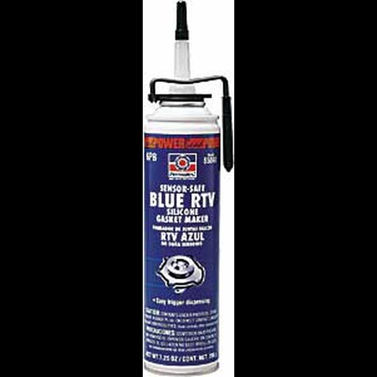 PowerBead Sensor-Safe Blue RTV Silicone Gasket Maker, 7.25oz