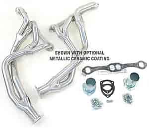 Doug"s Headers D300Y-DPR 1 5/8" Tri-Y Header Chevrolet Truck with Dual Smog Pump Fittings Small Block Chevrolet 73-87 Raw Steel