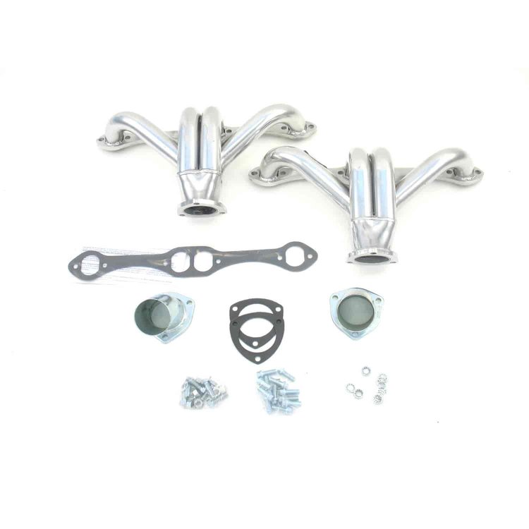 Metallic Ceramic Coated Headers Small Block Chevy 265-400 1-5/8" Tube Diameter