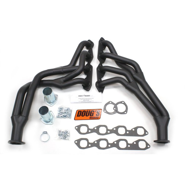 Black Hi-Temp Coated Headers 1973-1978 Chevy 396-502