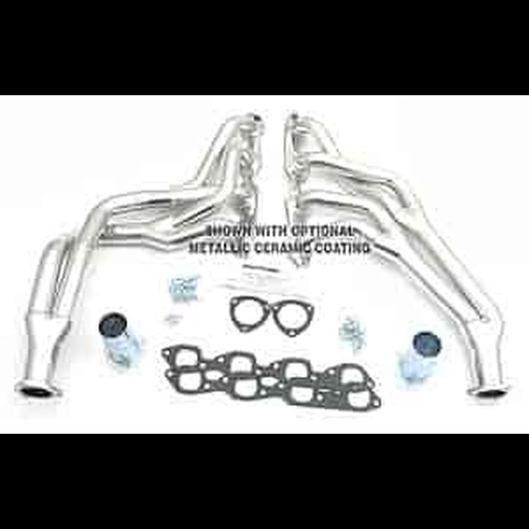 Doug"s Headers D303Y-DPR 1 3/4" Tri-Y Header Chevrolet Truck with Dual Smog Pump Fittings Big Block Chevrolet 68-87 Raw Steel