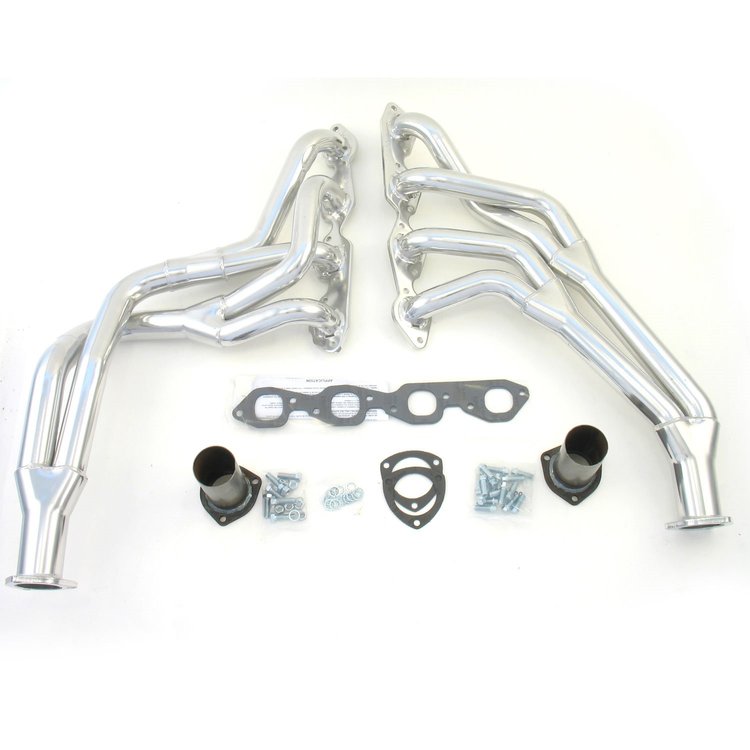 Long Tube Header for 1968-1991 GM C/K Truck & Suburban Big Block Chevy [Silver Ceramic Coated]