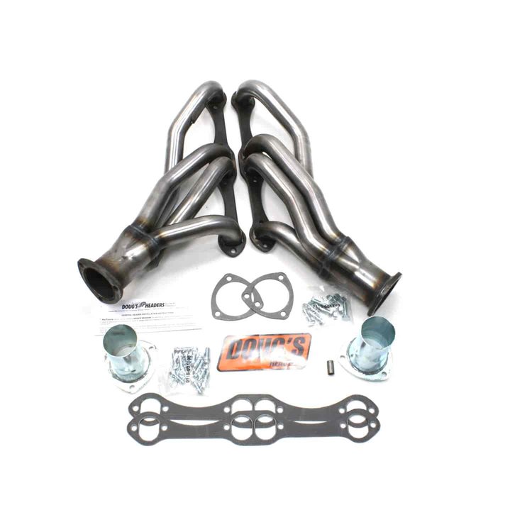 Uncoated/Raw Headers 1964-1994 Small Block Chevy 265-400 1-5/8" Tube Diameter