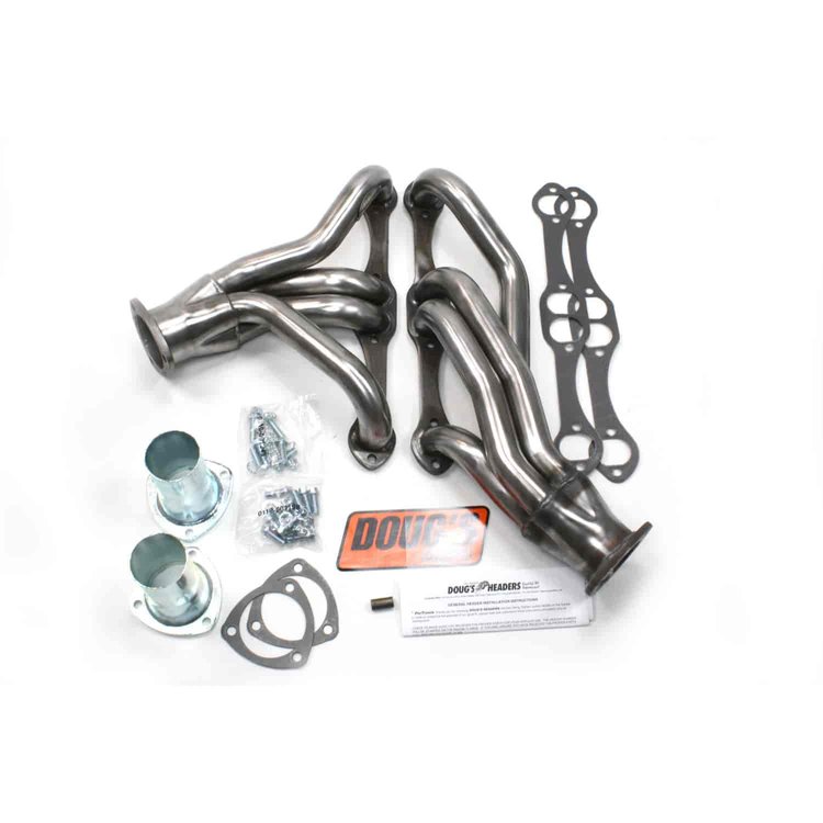 Uncoated/Raw Headers 1967-1994 Small Block Chevy 265-400 1-5/8" Tube Diameter