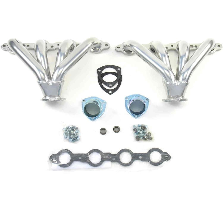Metallic Ceramic Coated Headers Chevy LS1/LS6 1-3/4" Tube Diameter
