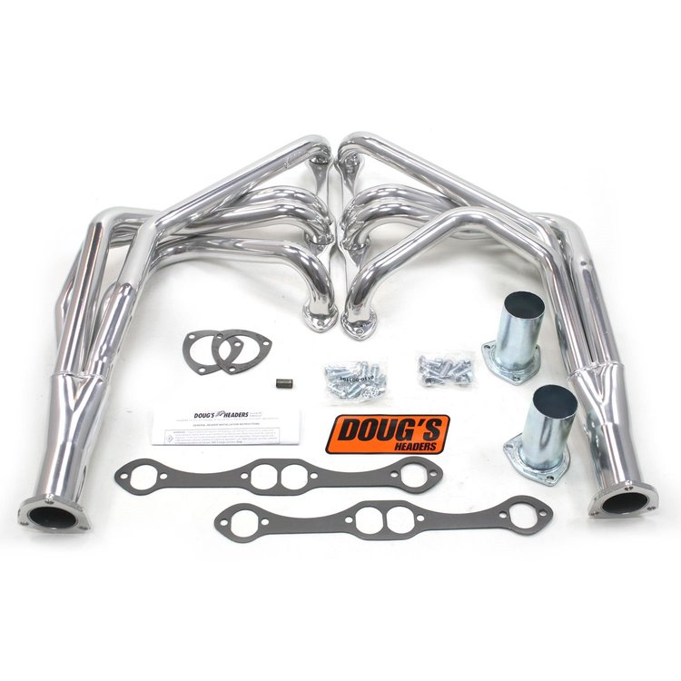 Metallic Ceramic Coated Headers 1955-1962 Small Block Chevy 265-400 1-5/8" Tube Diameter