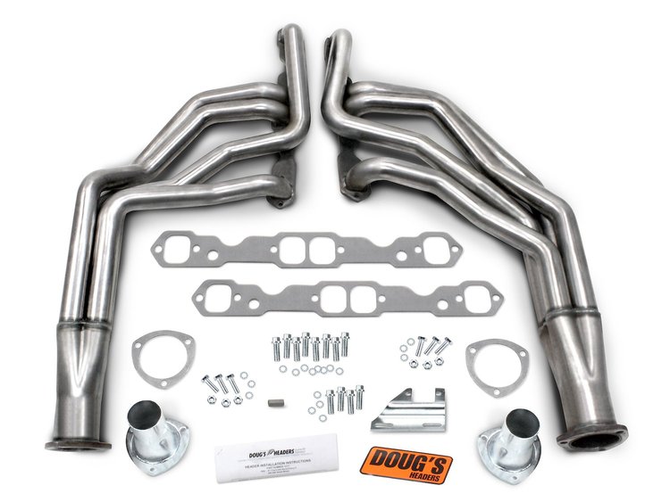 D317-SS Stainless Steel Long-Tube Headers, 1962-1967 Chevy II, Nova, 1-3/4 in. Tube Diameter