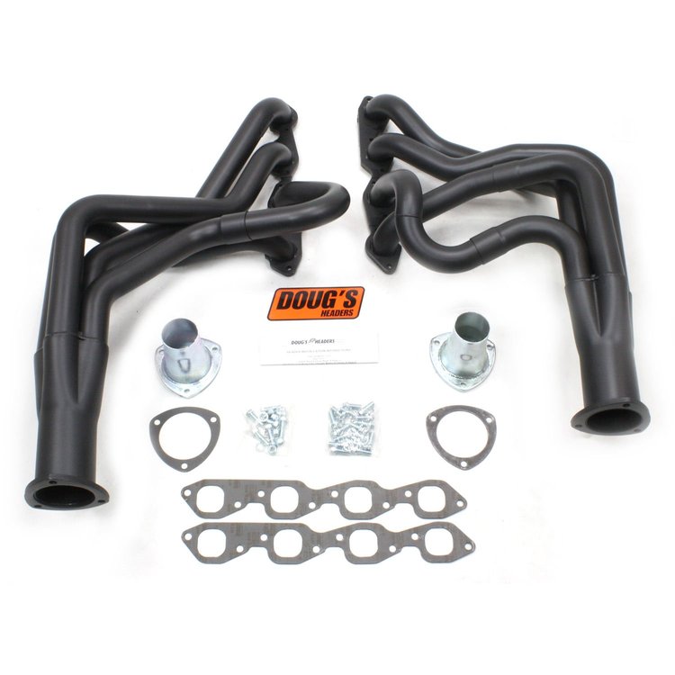 Black Hi-Temp Coated Headers 1978-87 Big Block Chevy 2" Tube Diameter