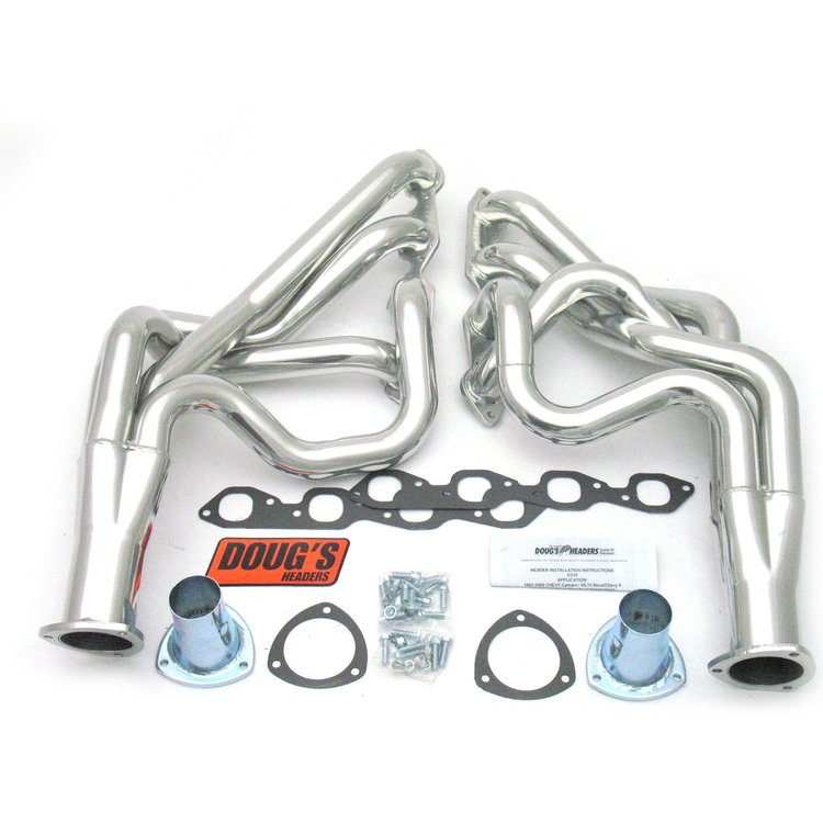 Metallic Ceramic Coated Headers 1967-74 Big Block Chevy 396-502 2-1/8" Tube Diameter