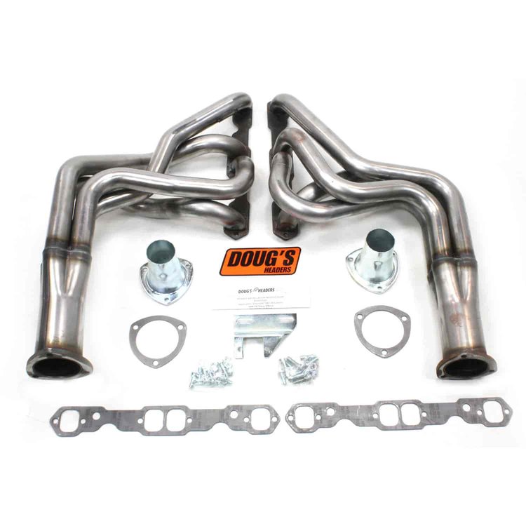 Uncoated/Raw Headers 1967-1974 Small Block Chevy 265-400 1-7/8" Tube Diameter