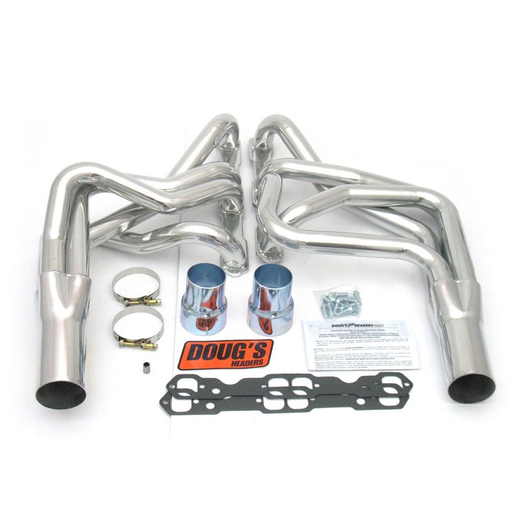 Metallic Ceramic Coated Headers 1967-1974 Small Block Chevy 265-400 1-7/8" Tube Diameter