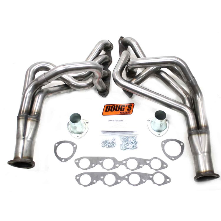 Uncoated/Raw Headers 1968-1972 Big Block Chevy 396-502 2-1/8" Tube Diameter