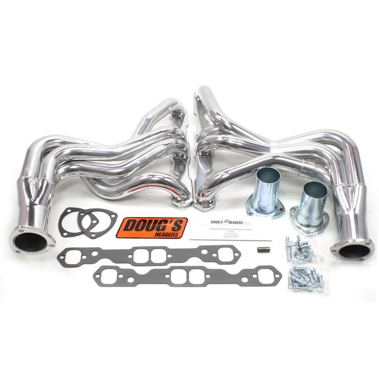 Long Tube Header for 1982-1992 Camaro & Firebird Small Block Chevy [Silver Ceramic Coated]
