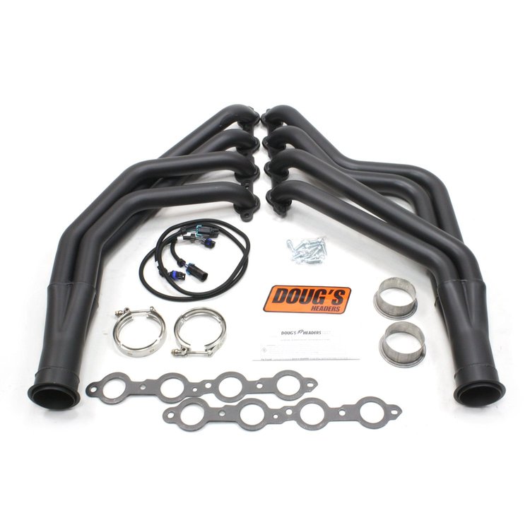 Black Hi-Temp Coated Headers 1970-1981 GM LS1-LS6
