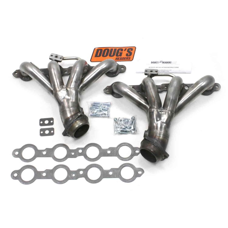 Uncoated/Raw Headers 2001-2004 Corvette LS1/LS6 1-3/4" Tube Diameter