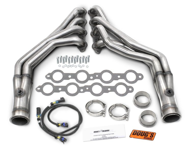 D3336-SS Stainless Steel Long-Tube Headers, 1964-1972 GM LS1-LS6, 1-3/4 in. Tube Diameter