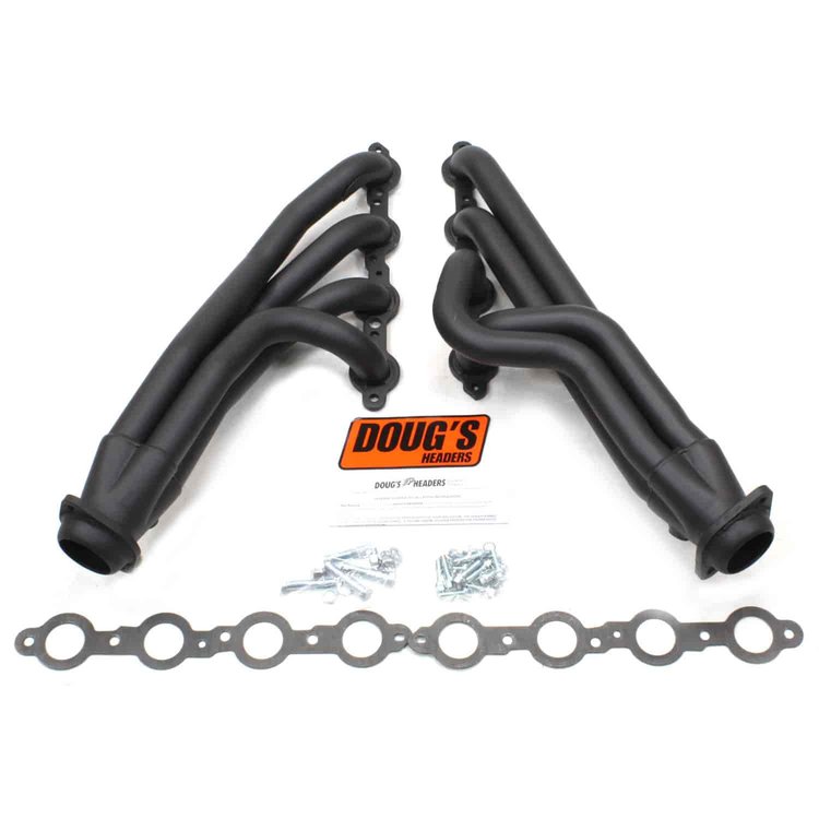 Black Hi-Temp Coated Headers 1970-1981 GM LS1-LS6