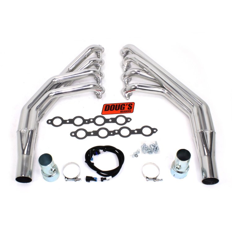 D3352-B 1970-74 Camaro/Firebird 1 7/8 in. LS Engine Swap Long Tube Header with Hi-Temp Black Coating
