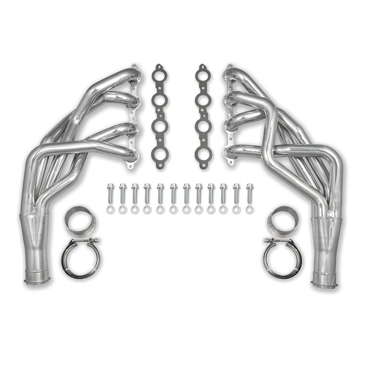D3355 1967-69 F Body 1968-74 X Body 1 7/8 in. Stainless Steel Long Tube Header with Metallic Ceramic Coating