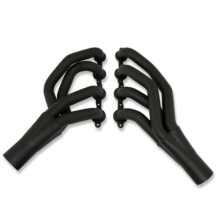 D3357-B 1967-69 F Body 1968-74 X Body 1 7/8 in. LS Engine Swap Mid Length Exhaust Header with Hi-Temp Black Coating