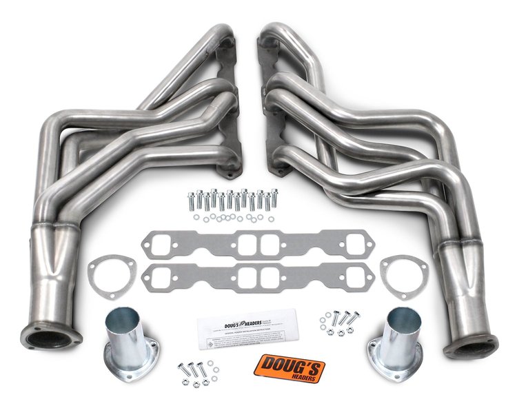 D336-SS Stainless Steel Long-Tube Headers, 1978-1987 GM Malibu/El Camino/Monte Carlo/Cutlass/Bonneville, 265-400