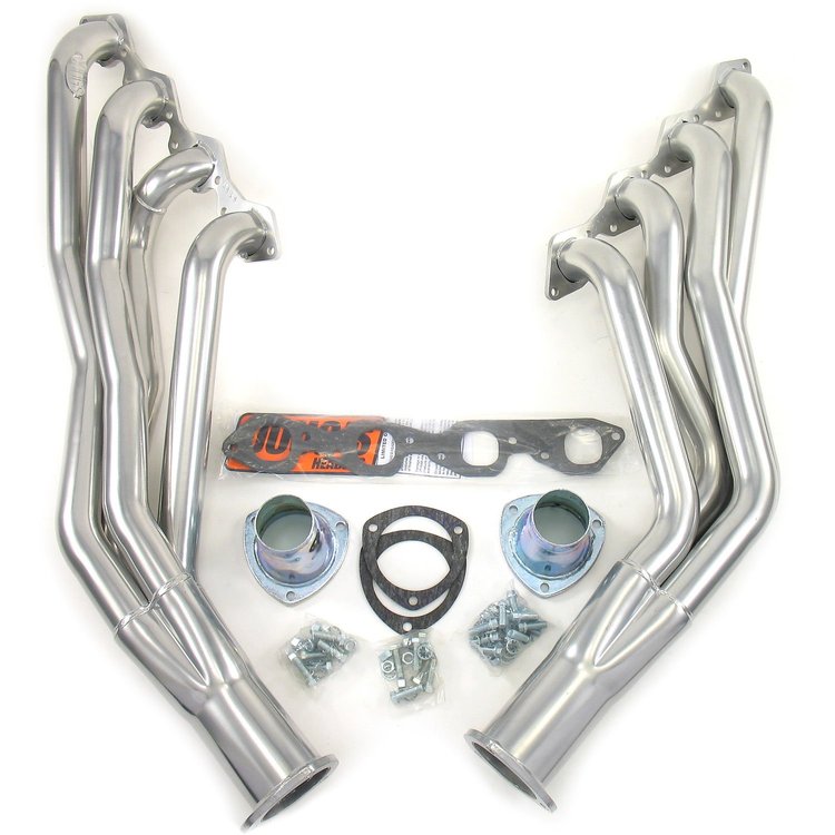 Metallic Ceramic Coated Headers 1955-1957 Big Block Chevy 396-502 2" Tube Diameter