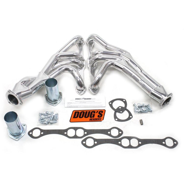 Metallic Ceramic Coated Headers 1955-1957 Small Block Chevy 265-400 1-5/8" -2" Tube Diameter