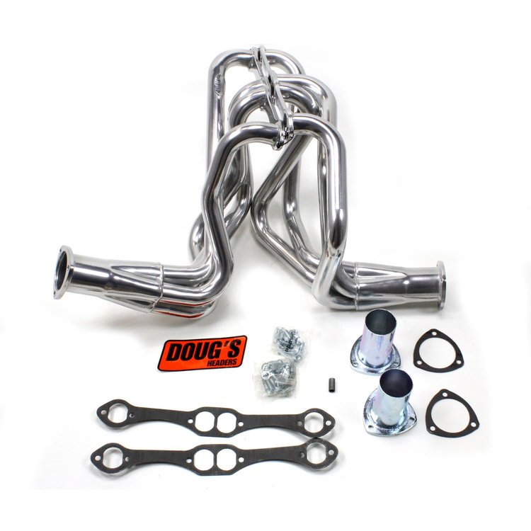 Metallic Ceramic Coated Headers 1958-1964 Small Block Chevy 265-400 1-5/8" Tube Diameter